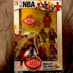 2016 Best of West NBA Action Figures Curry Dame D.Jordan Harden A.DaviS